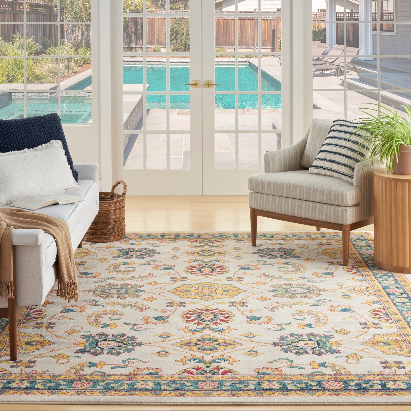 Nourison Home Nourison Essentials  Ivory Gold  Traditional