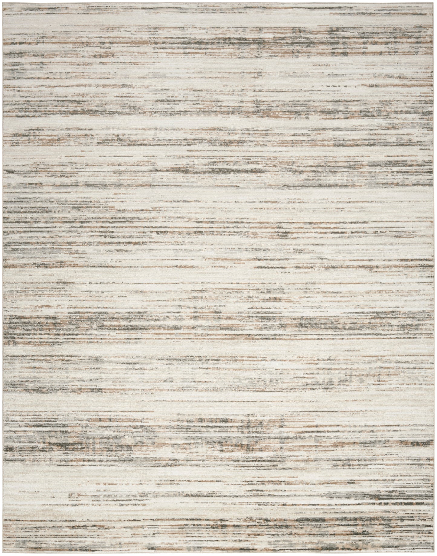 Nourison Home Serenity Home SRH03 Ivory Beige Contemporary Loom-woven Rug