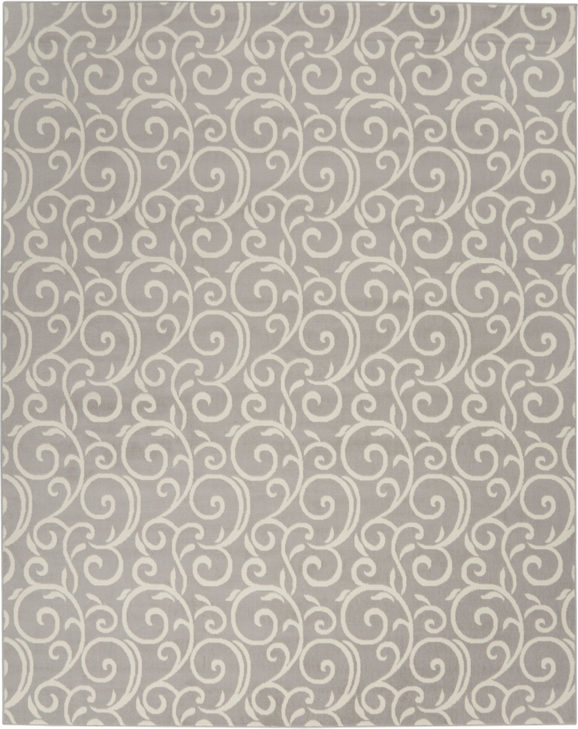 Nourison Home Grafix  Grey  Contemporary
