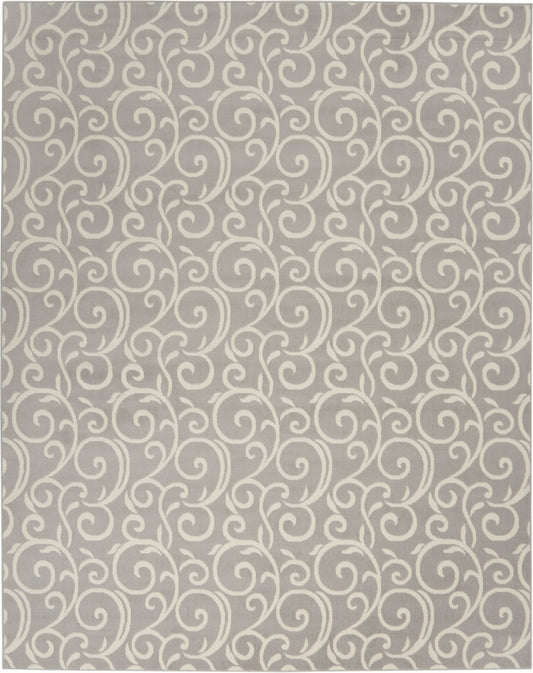 Nourison Home Grafix  Grey  Contemporary