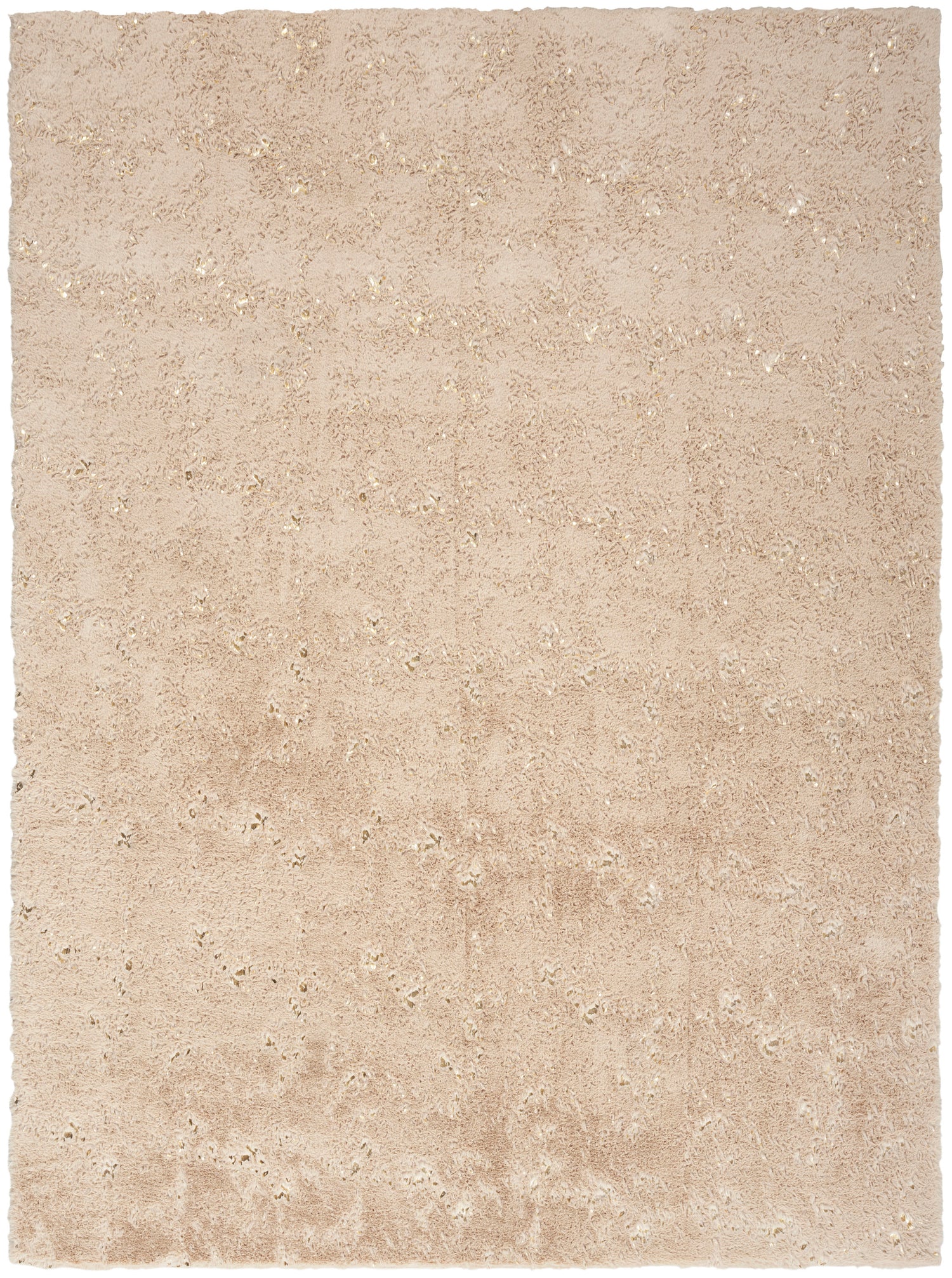 Nourison Home Cozy Shimmer  Beige Gold  Contemporary