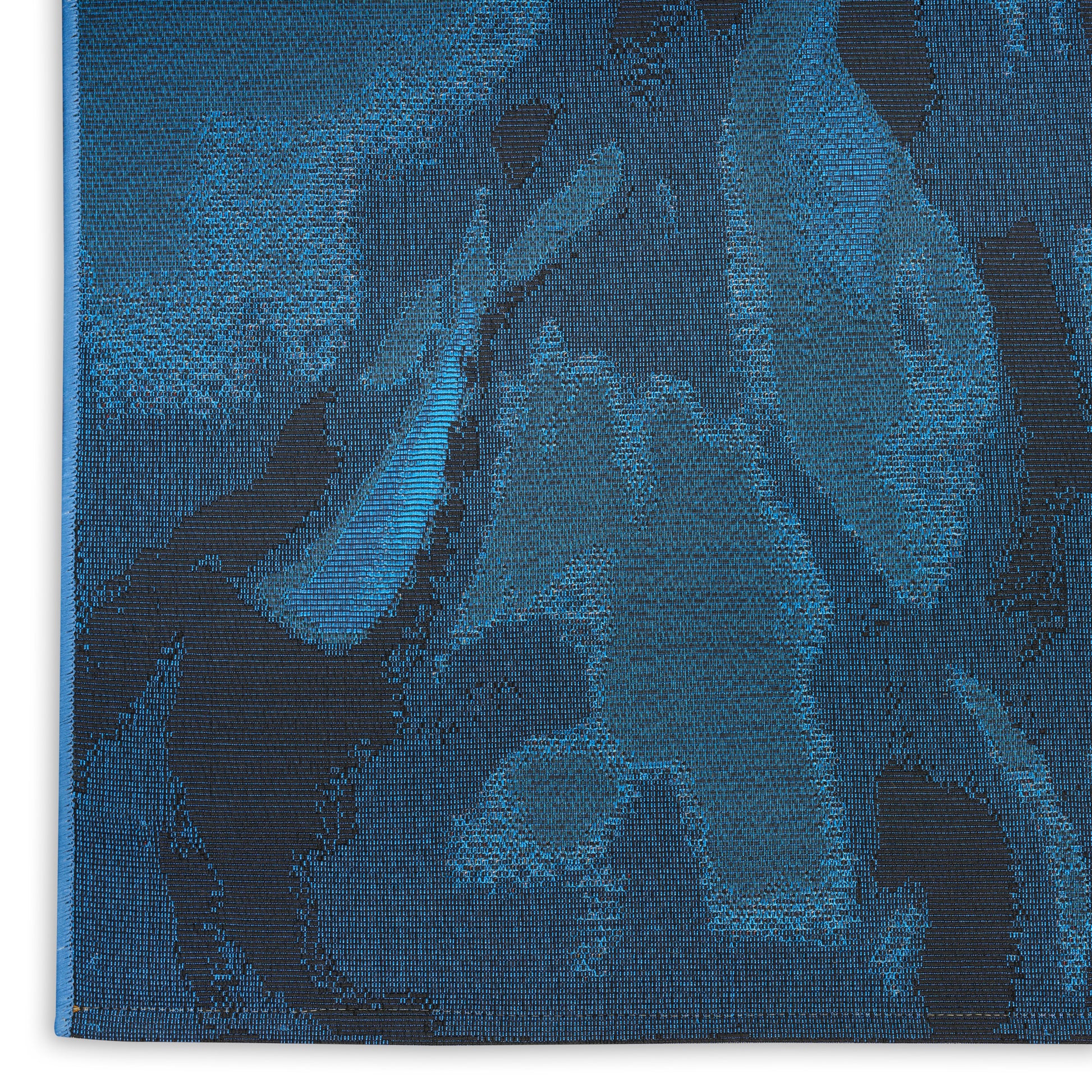 Nourison Home Color Splash  Blue Ivory  Contemporary