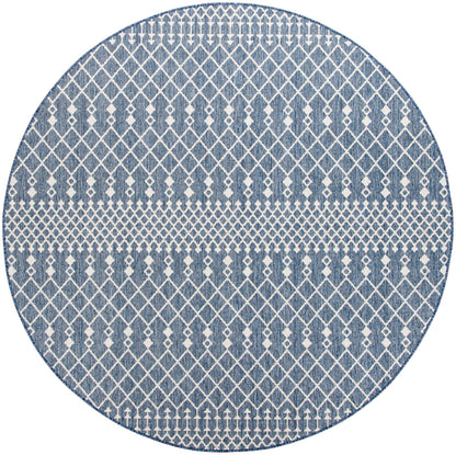 Nourison Home Positano POS02 Navy Blue Contemporary Power-loomed Rug