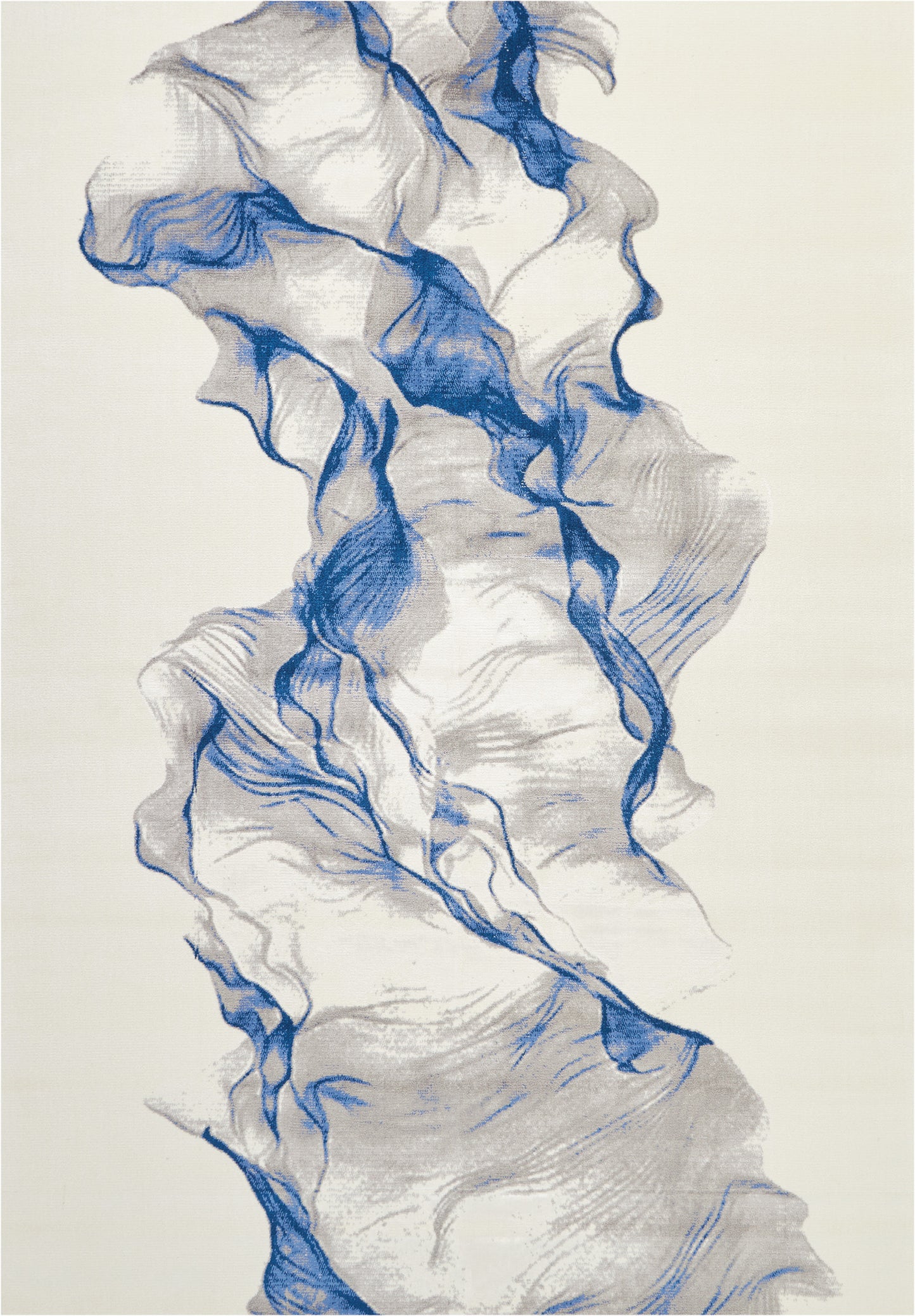 Nourison Home Twilight  Ivory Blue  Contemporary