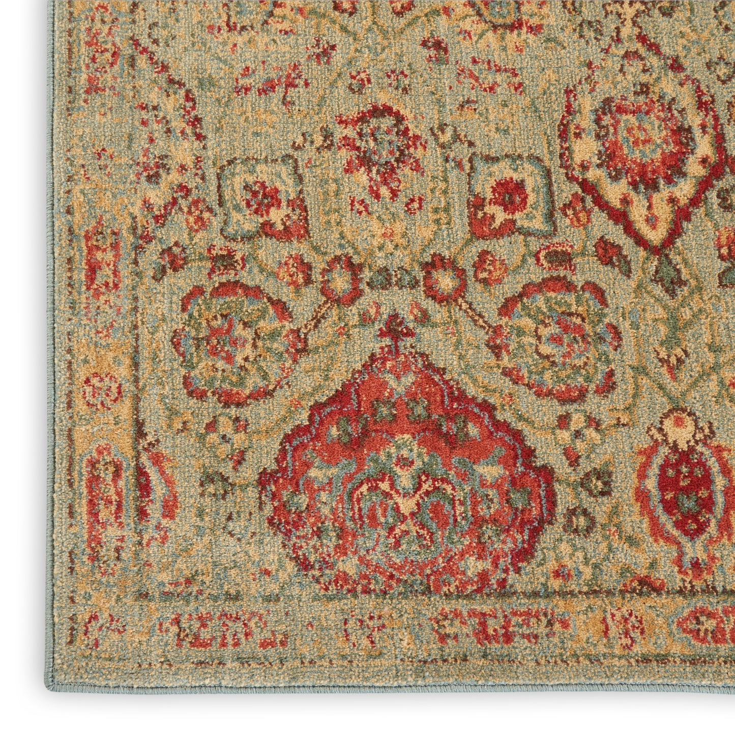 Nourison Home Somerset  Light Green  Traditional