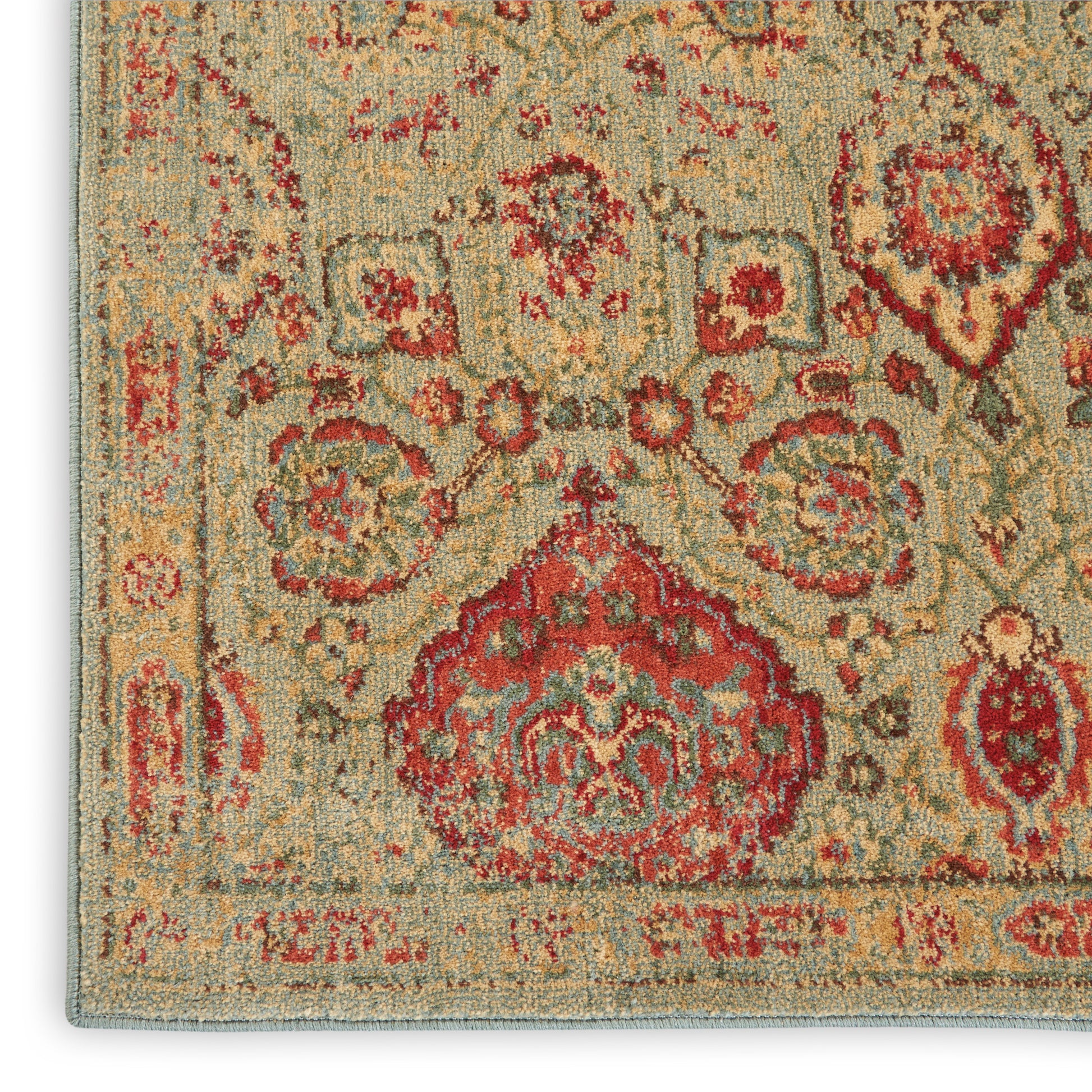 Nourison Home Somerset  Light Green  Traditional