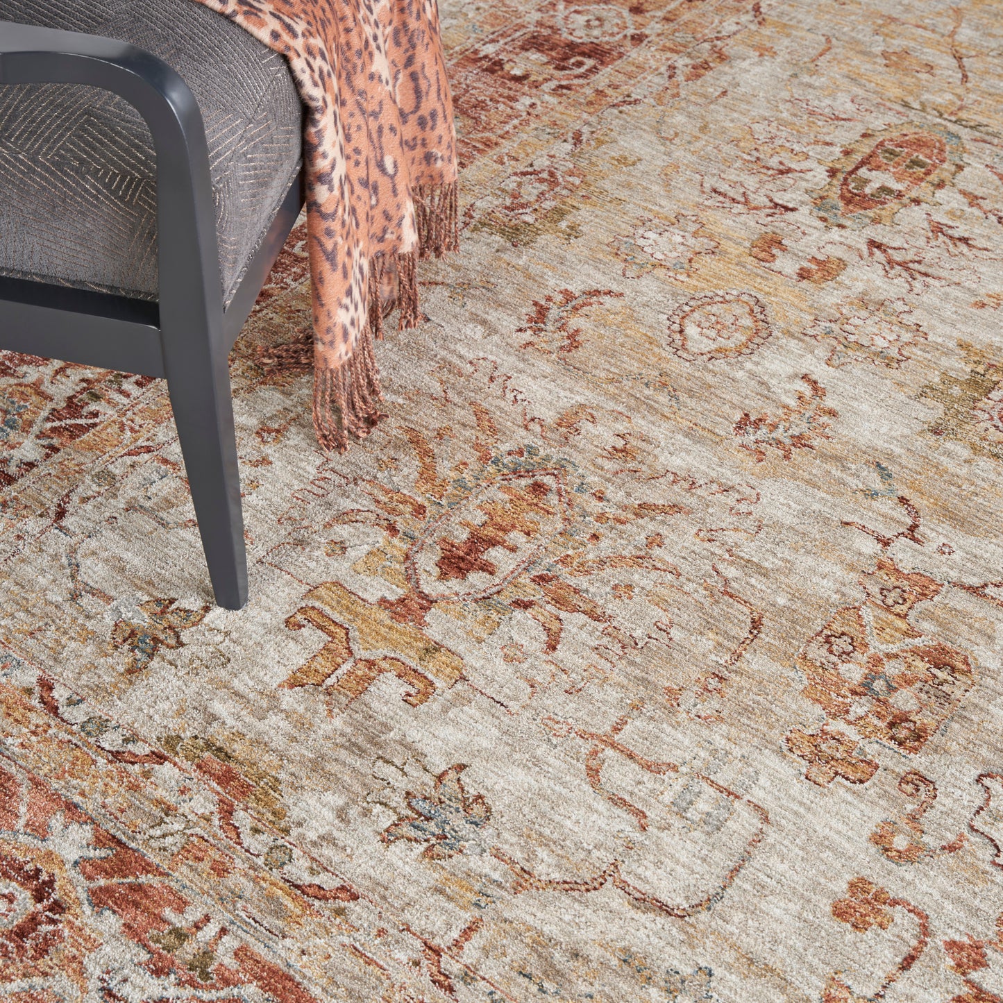 Nourison Home Sahar  Ivory  Traditional