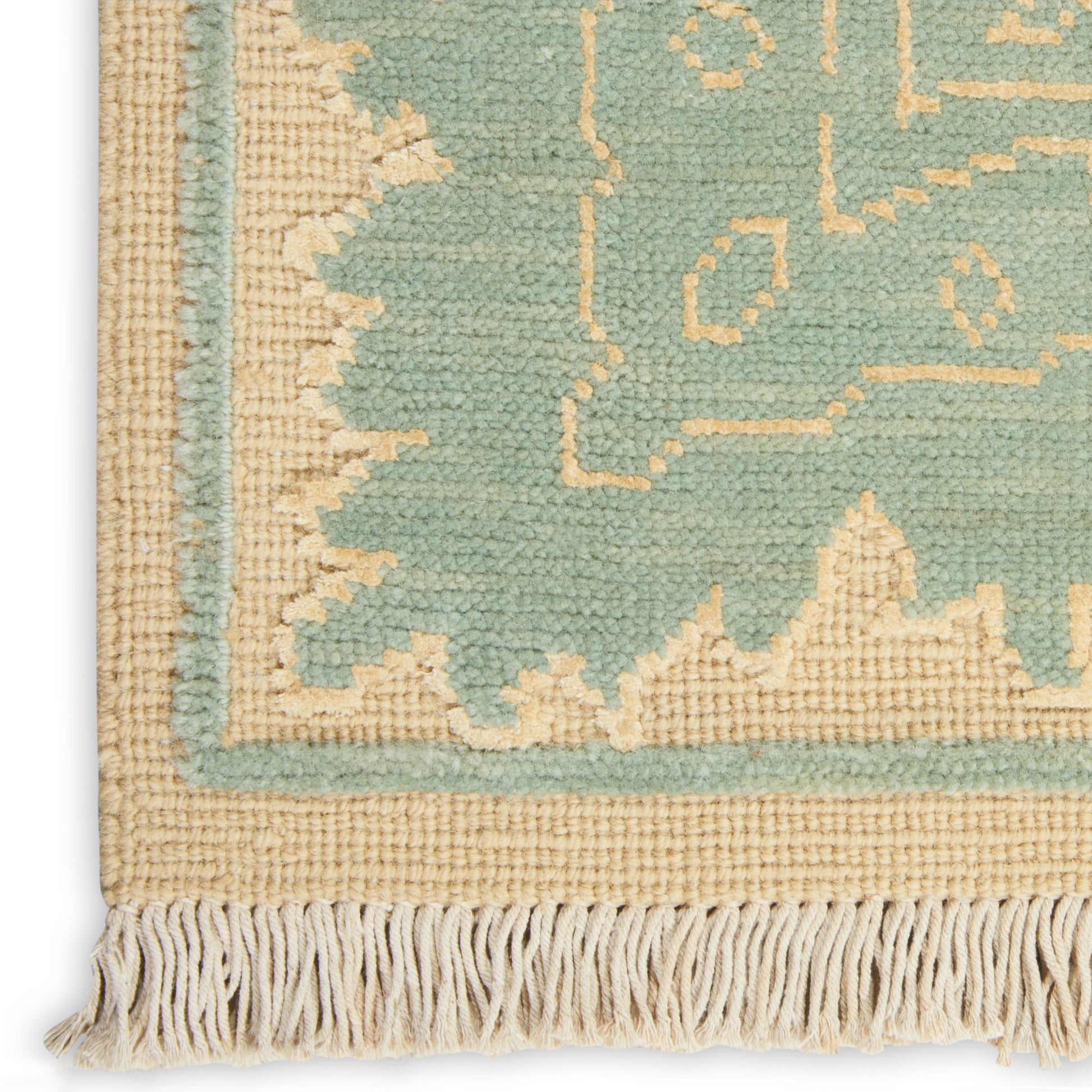 Nourison Home Silk Pointe  Light Gold  Traditional