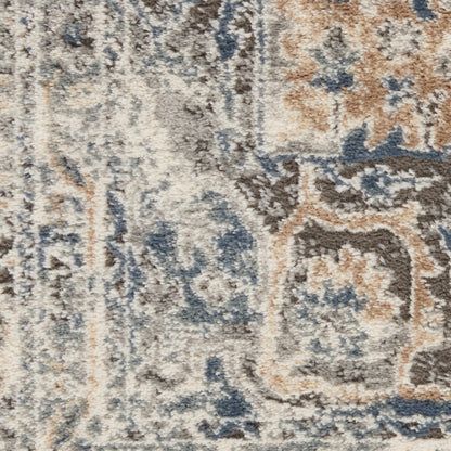 Nourison Home Quarry  Grey Ivory  Transitional