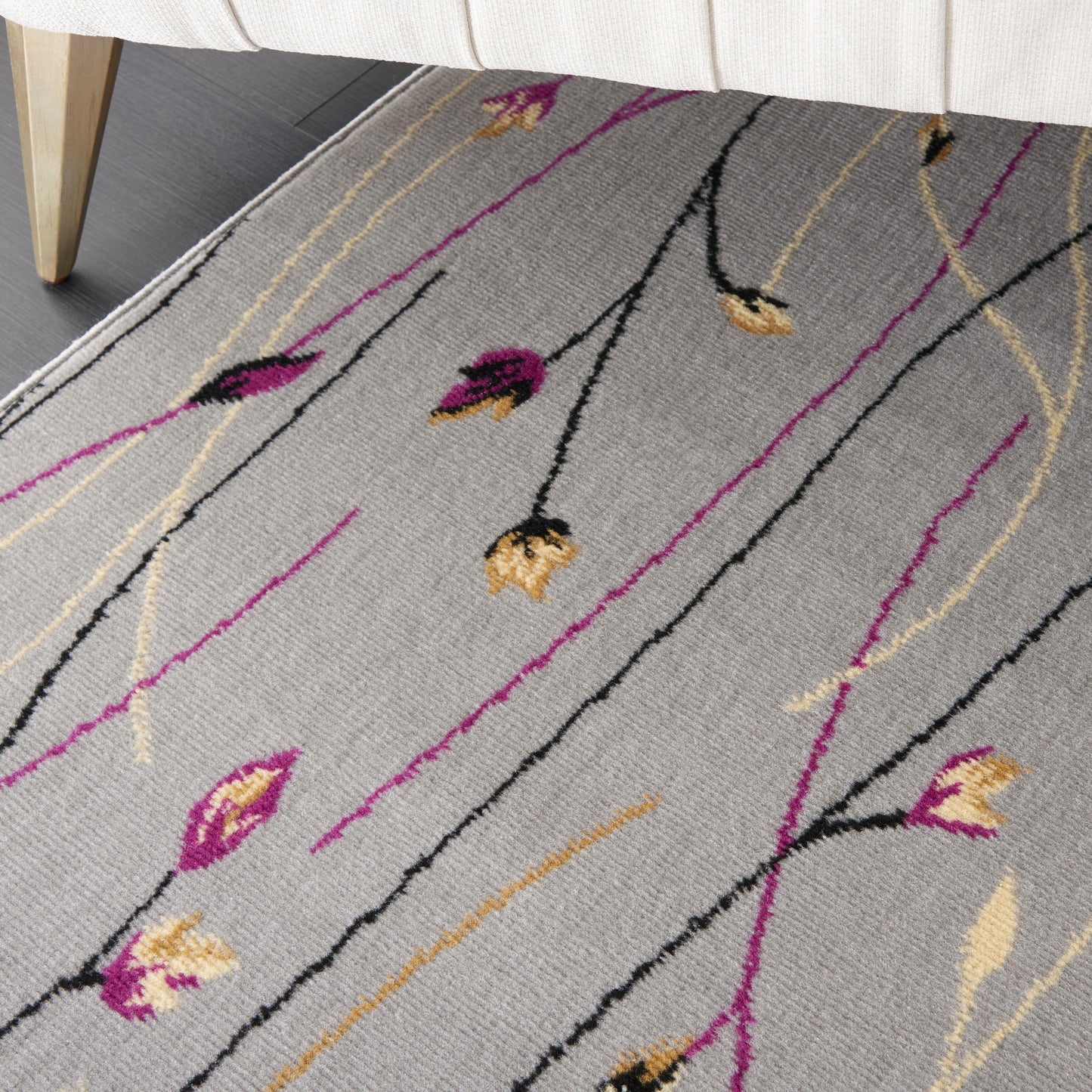 Nourison Home Grafix  Grey  Contemporary