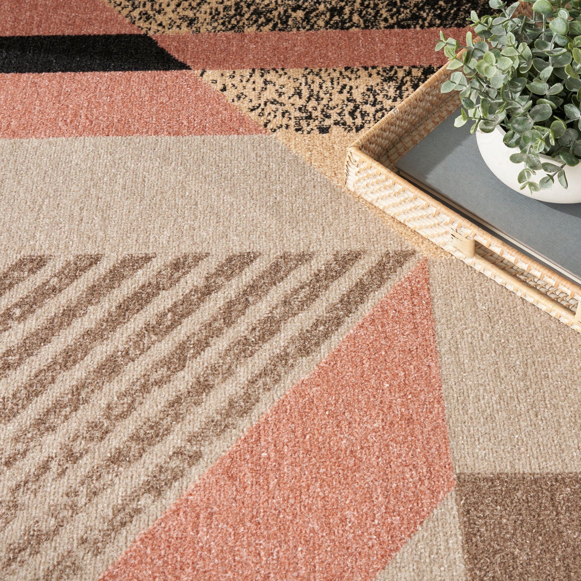 Nourison Home Washable Decor  Multicolor  Contemporary