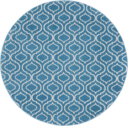 Nourison Home Jubilant JUB19 Blue Transitional Power-loomed Rug