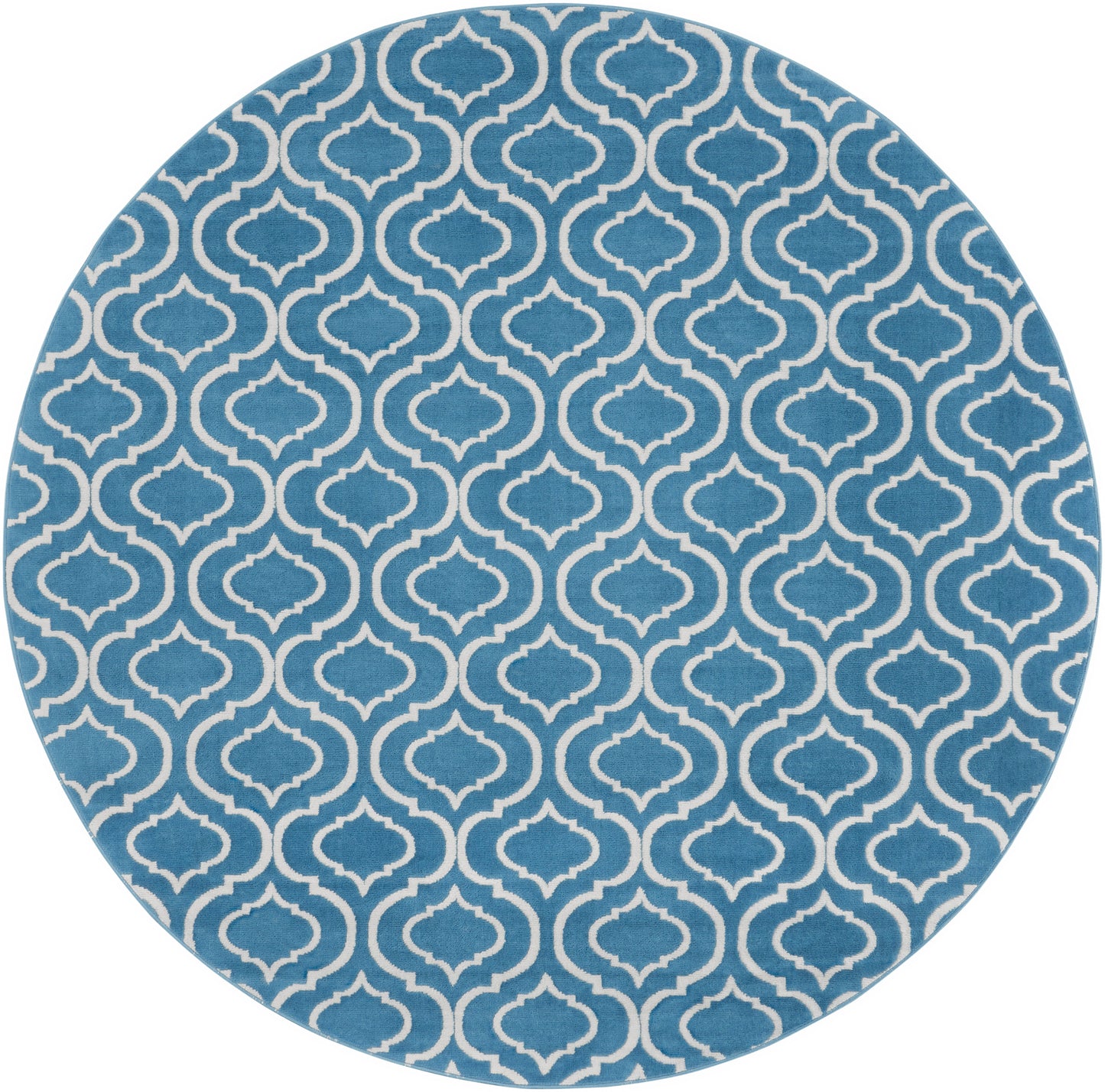 Nourison Home Jubilant JUB19 Blue Transitional Power-loomed Rug