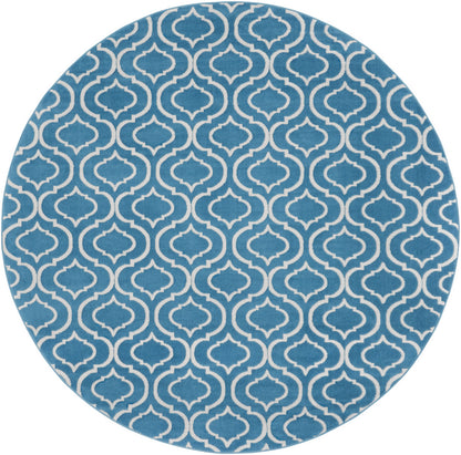 Nourison Home Jubilant JUB19 Blue Transitional Power-loomed Rug
