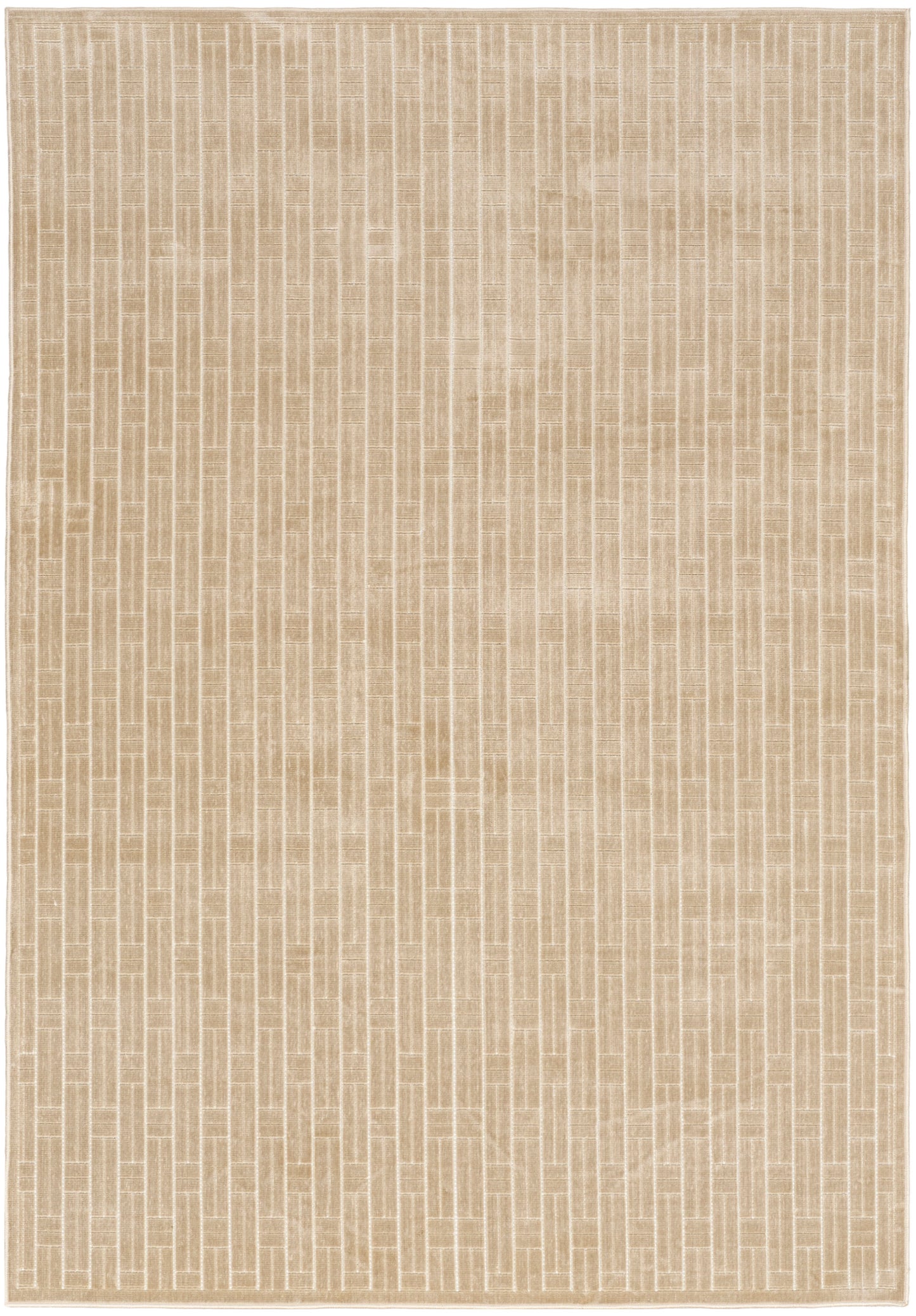 Nourison Home Washable Charm WCH02 Beige Ivory Contemporary Machine Woven Rug