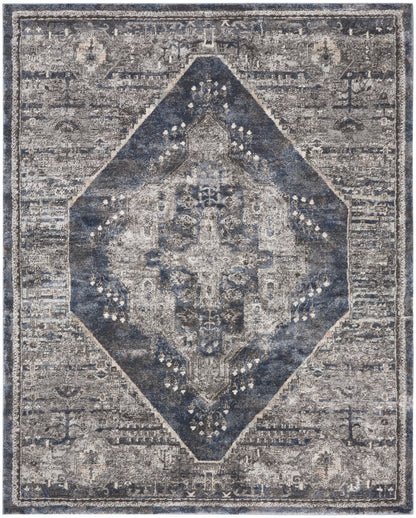 Nourison Home American Manor  Blue  Traditional