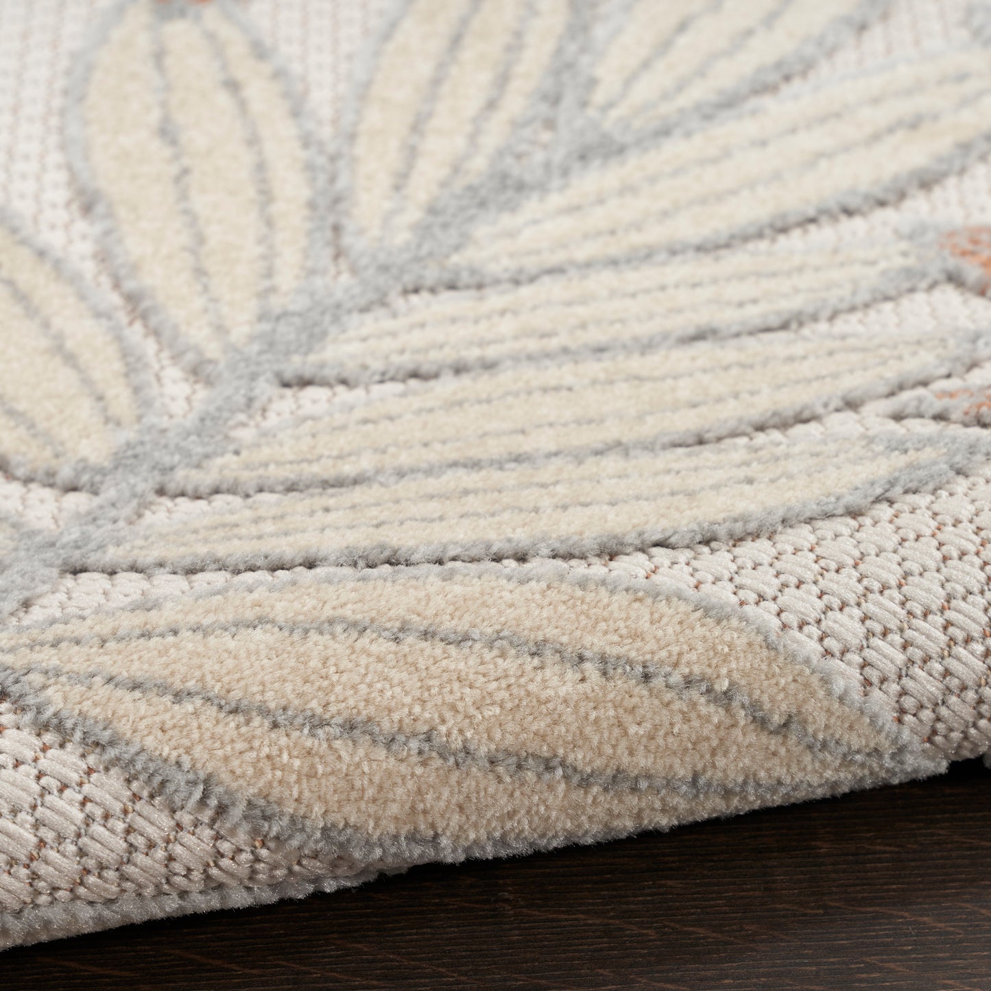 Nourison Home Aloha  Blue Mocha  Contemporary