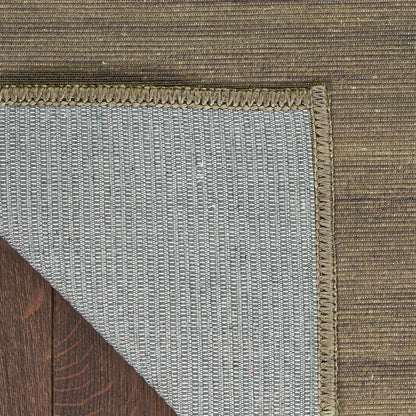 Nourison Home Washable Essentials  Green  Contemporary