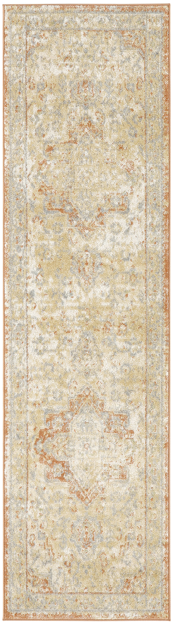 Nourison Home Nourison Essentials Persian NRE07 Beige Rust Traditional Power-loomed Rug