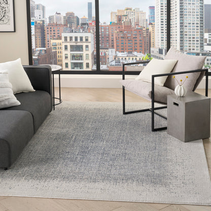 DKNY Grand Street  Ivory Blue  Contemporary