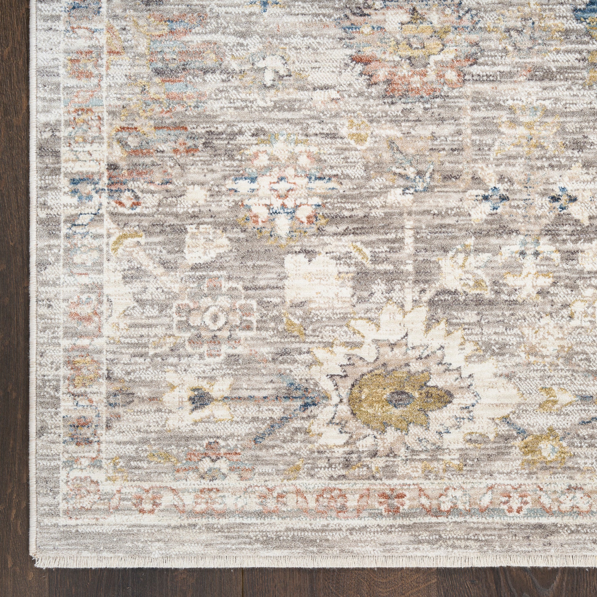 Nourison Home Antique Fusion  Grey  Traditional