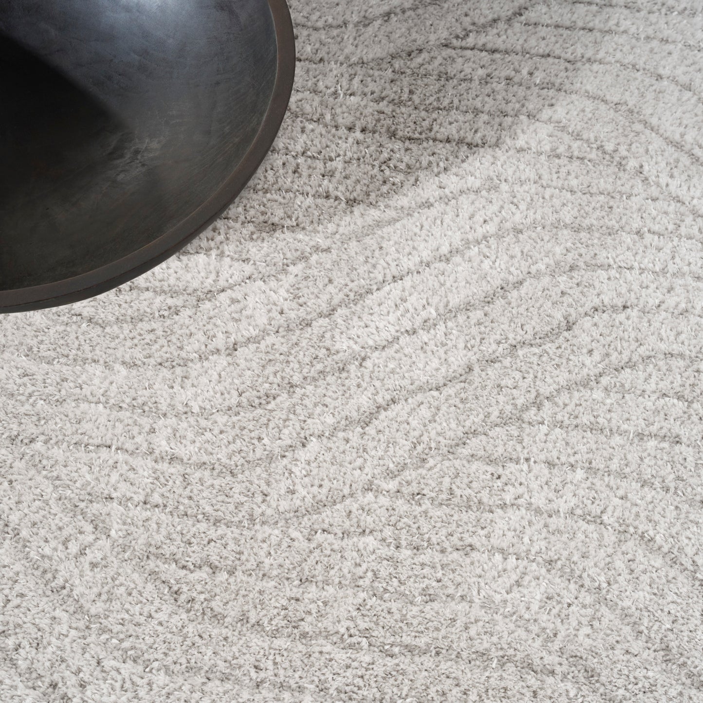 Calvin Klein Surfaces  Silver Grey  Contemporary