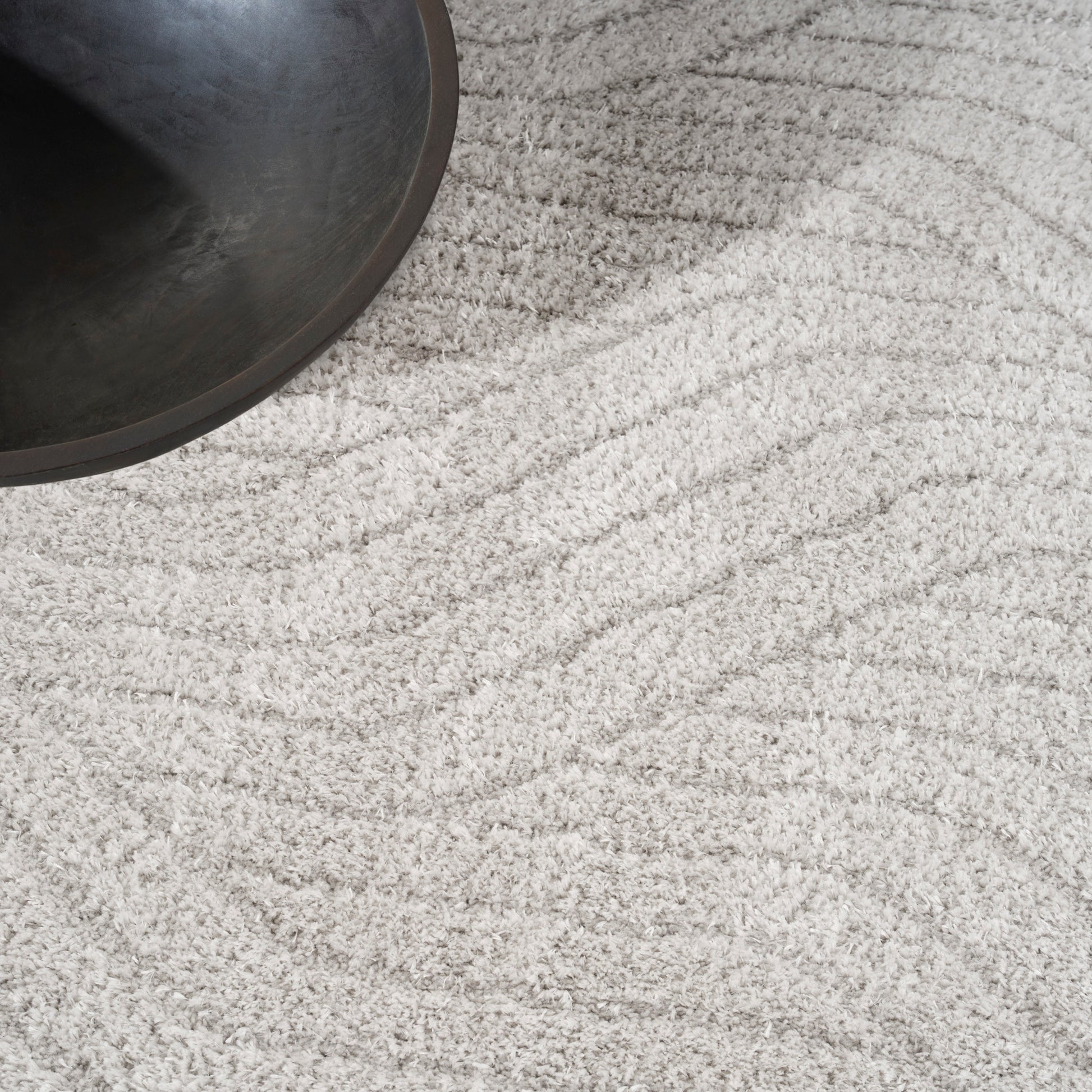 Calvin Klein Surfaces  Silver Grey  Contemporary