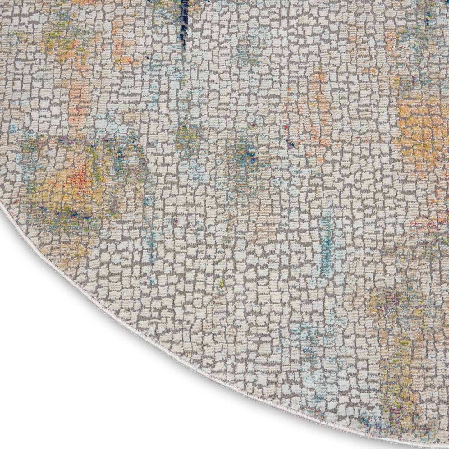 Nourison Home Ankara Global  Ivory Multicolor  Contemporary