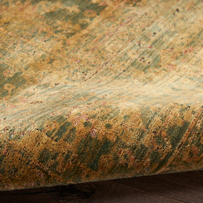Nourison Home Luxurious  Olive  Traditional