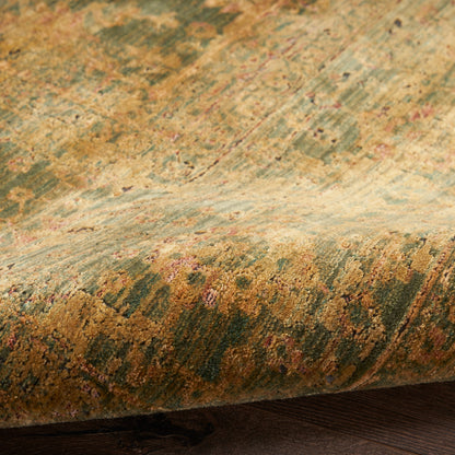 Nourison Home Luxurious  Olive  Traditional