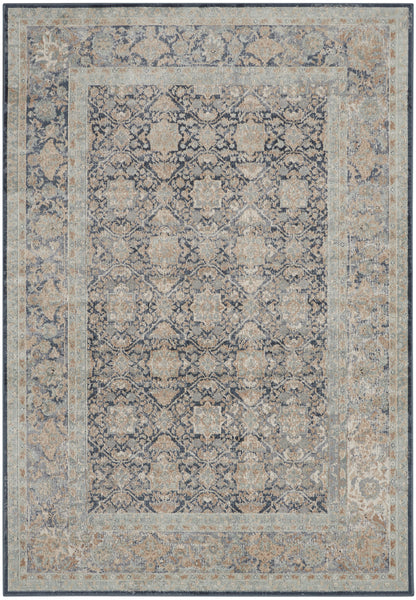 Nourison Home Malta MAI09 Navy Traditional Power-loomed Rug