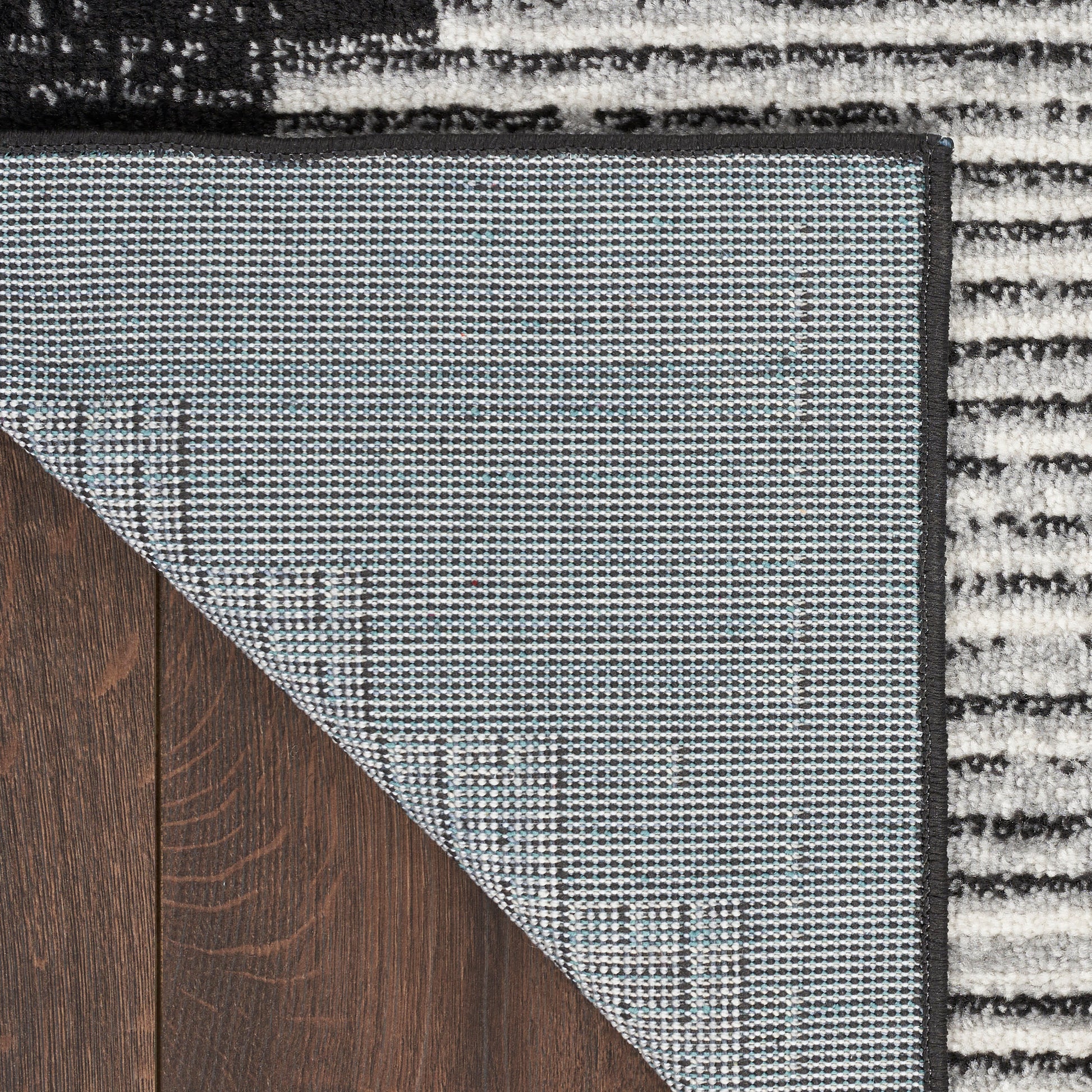 Nourison Home Modern Passion  Black Grey  Contemporary