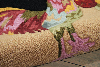 Nourison Home Fantasy  Black  Contemporary