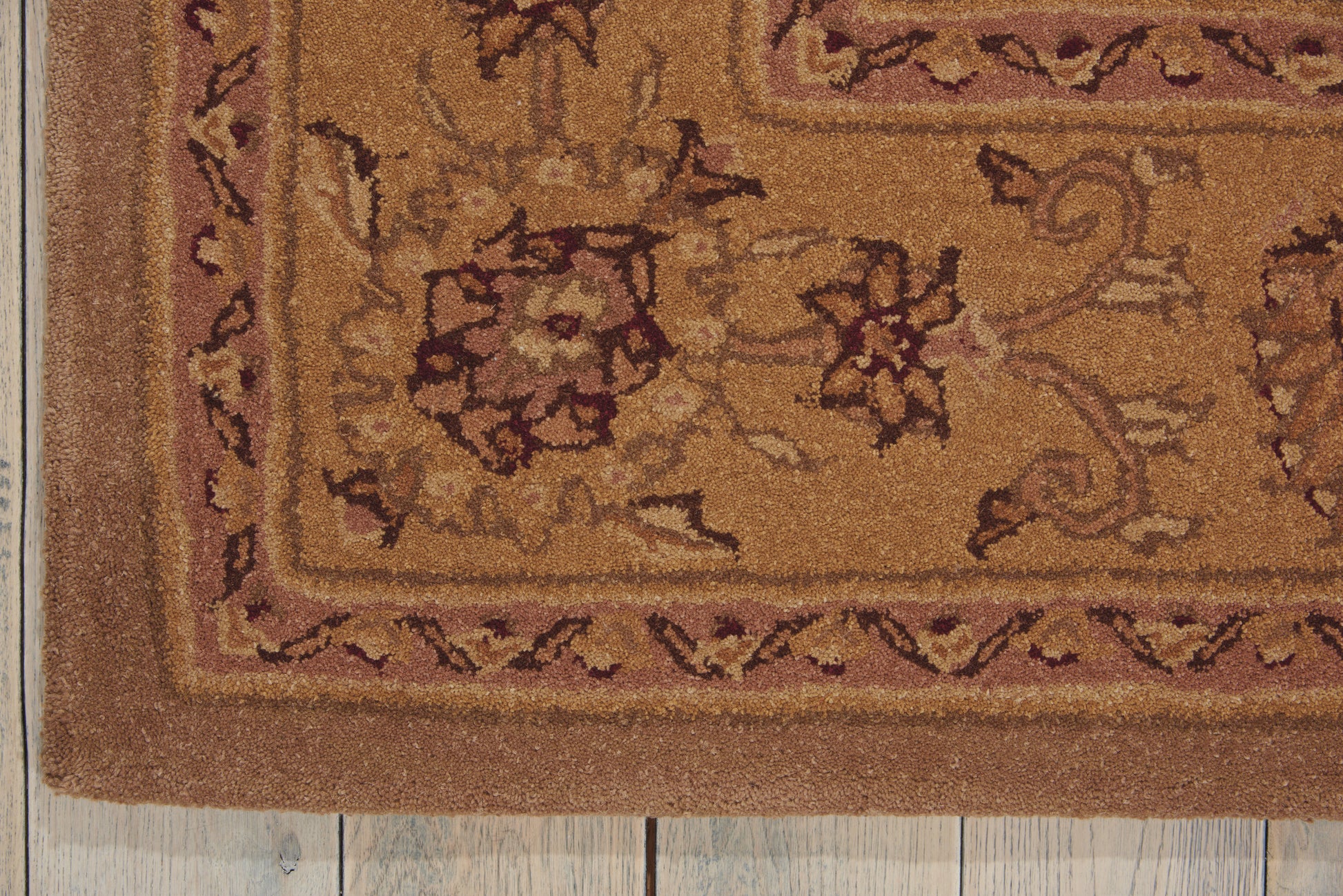 Nourison Home Heritage Hall  Green  Traditional