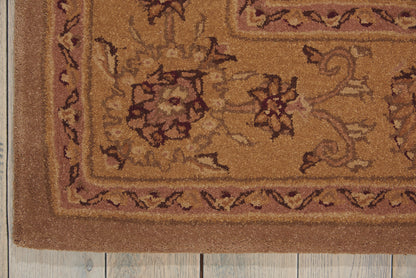 Nourison Home Heritage Hall  Green  Traditional
