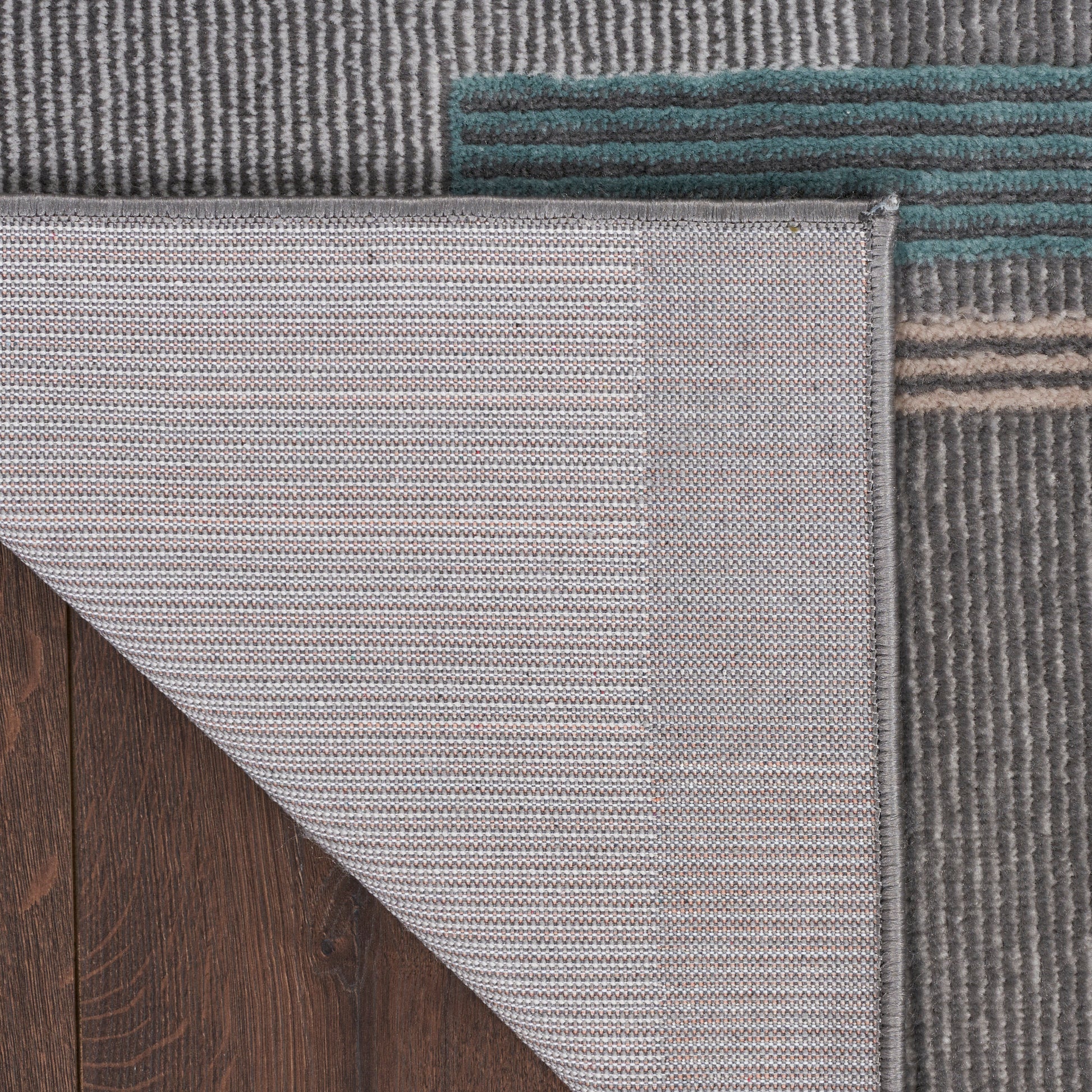 Nourison Home Thalia  Grey Multicolor  Contemporary