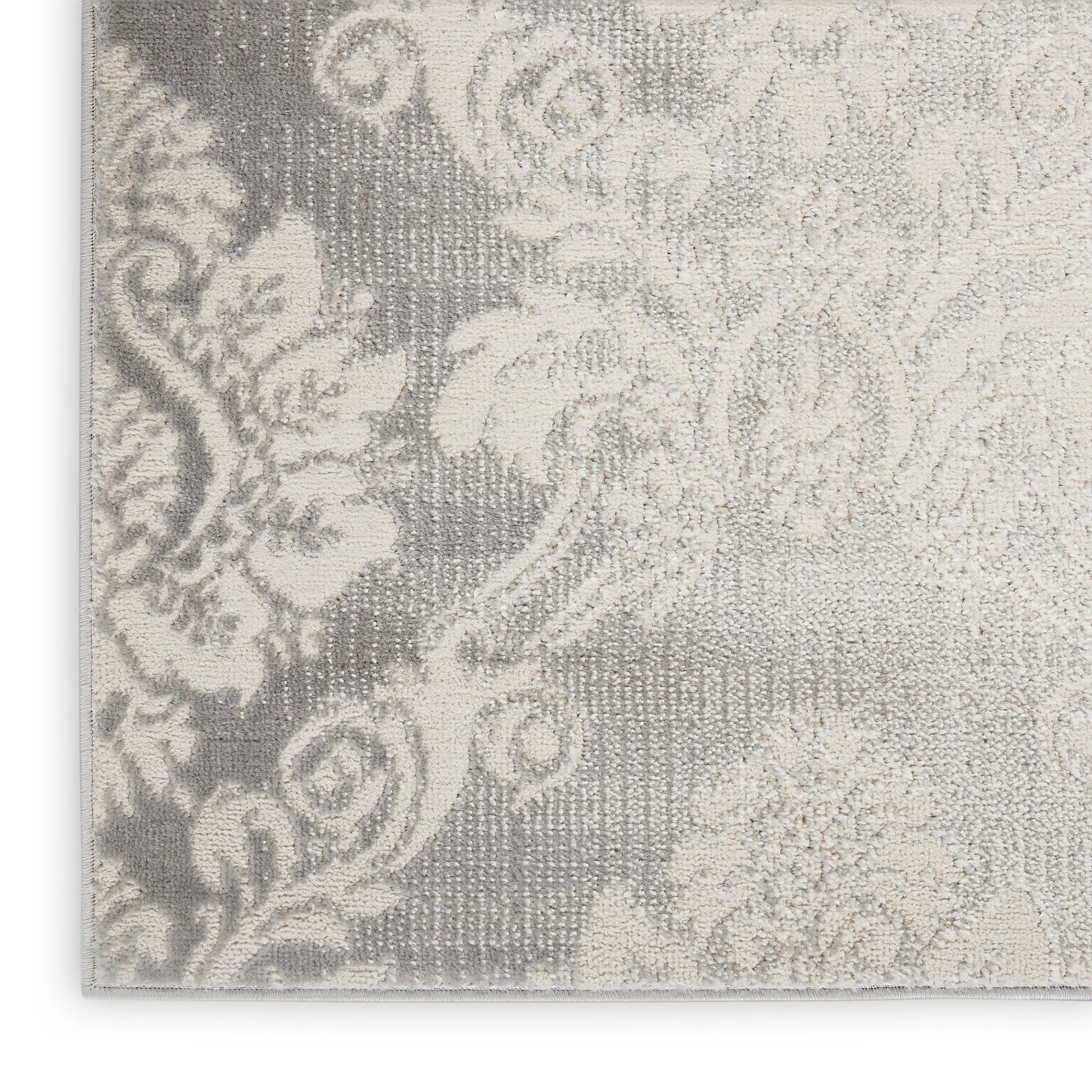 Nourison Home Elation  Ivory Grey  Traditional