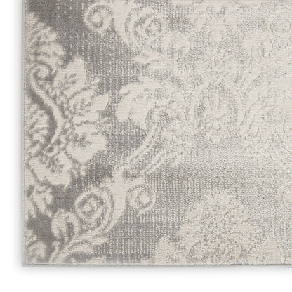 Nourison Home Elation  Ivory Grey  Traditional