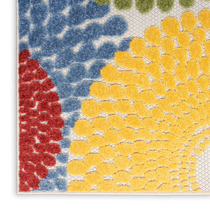 Nourison Home Aloha  Multicolor  Contemporary