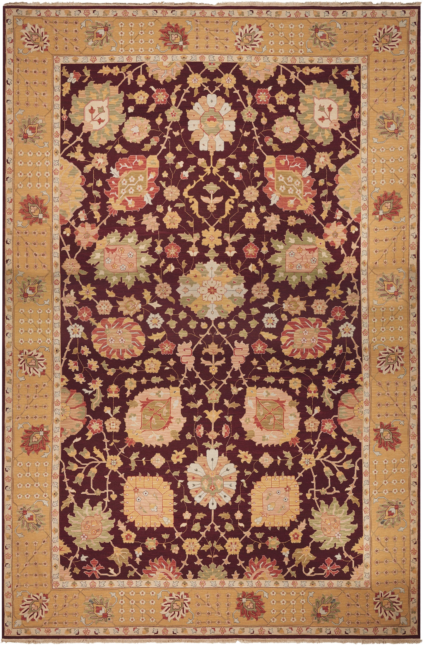 Nourison Home Nourmak S169 Burgundy Traditional Woven Rug