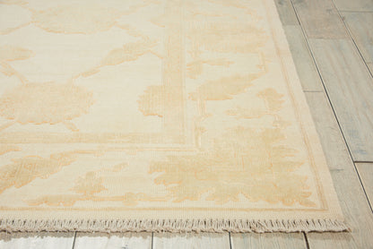 Nourison Home Silk Pointe  Ivory  Traditional