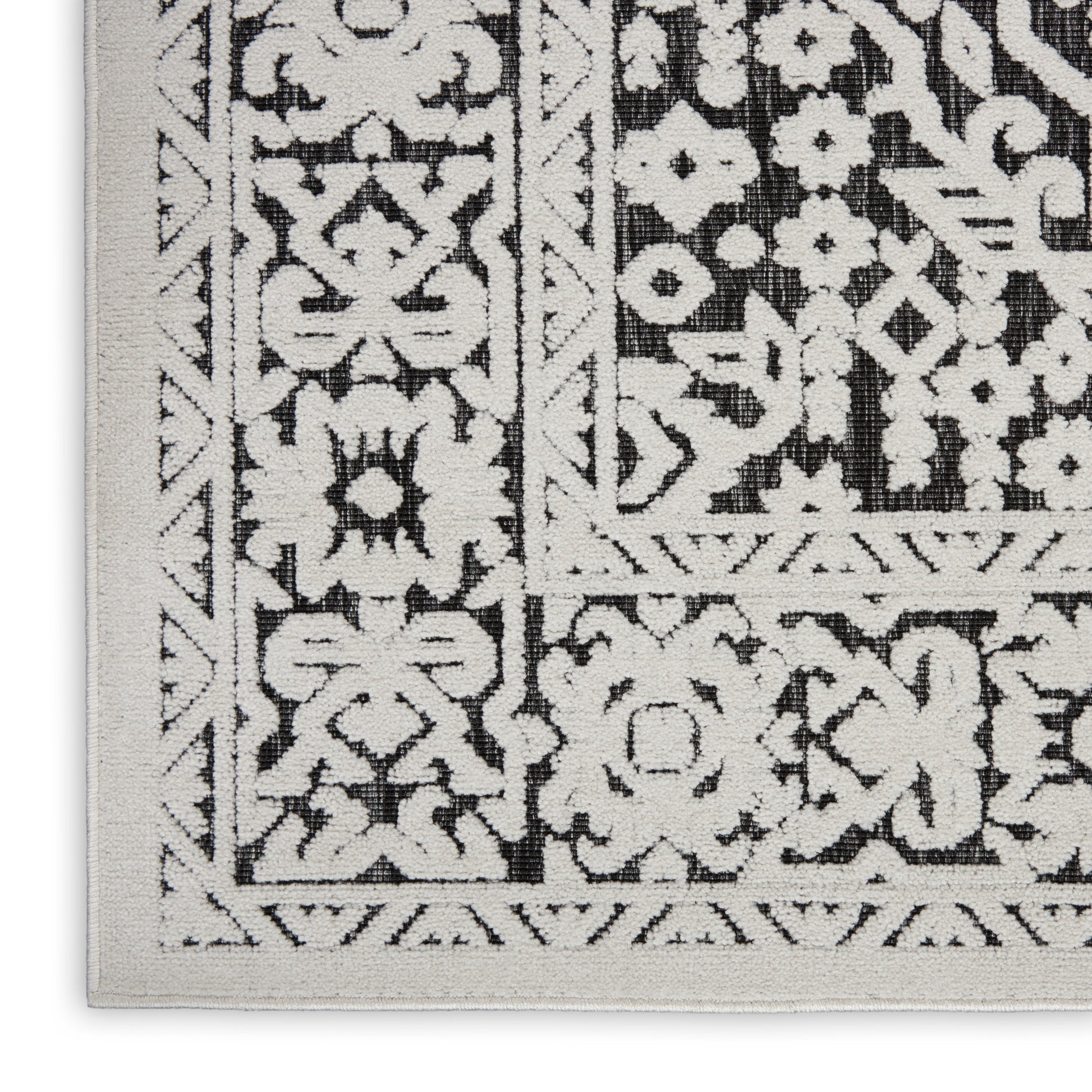 Nourison Home Key Largo  Dark Grey  Transitional