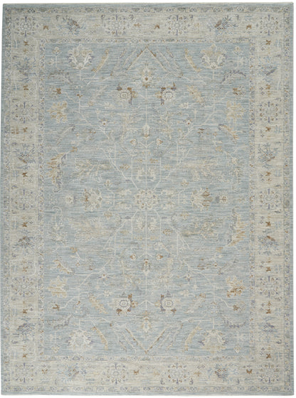 Nourison Home Infinite IFT05 Blue Traditional Power-loomed Rug