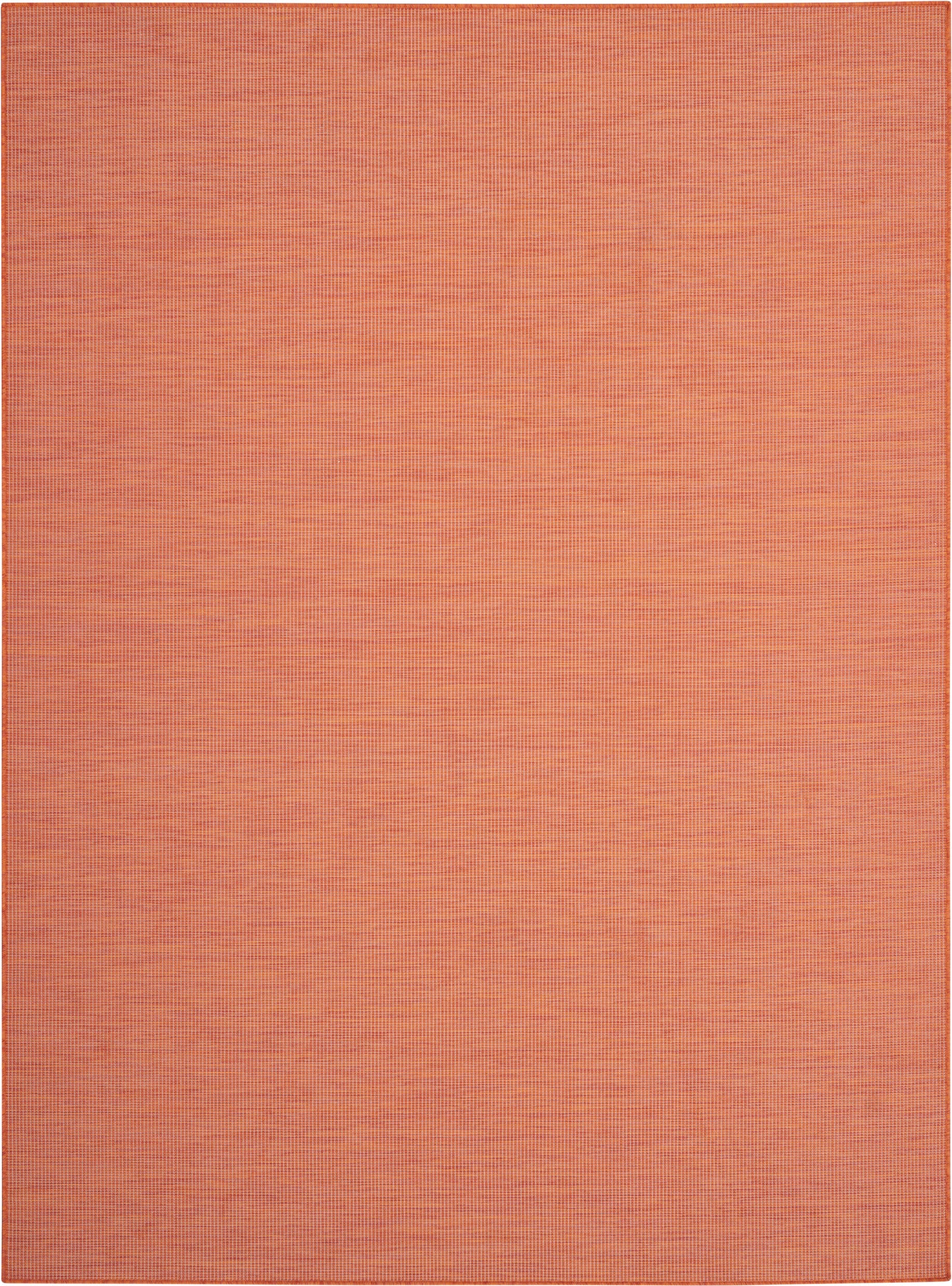 Nourison Home Positano POS01 Terracotta Contemporary Power-loomed Rug