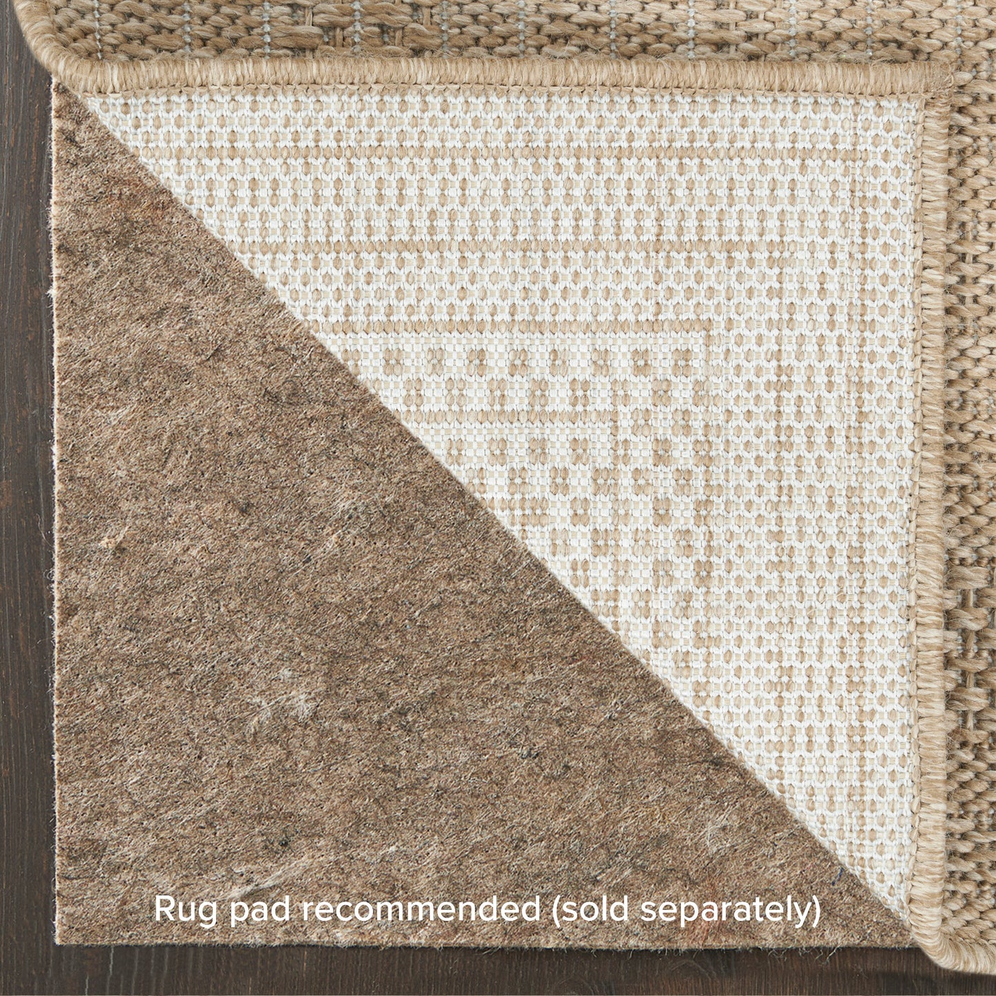 Nourison Home Tulum  Taupe Ivory  Contemporary