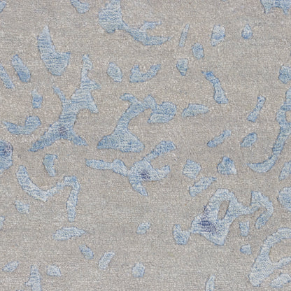 Nourison Home Silk Shadows  Grey Blue  Contemporary