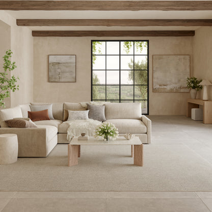 Nourison Home Natural Texture  Ivory Mocha  Contemporary