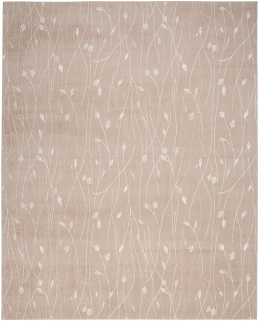 Nourison Home Grafix  Beige  Contemporary