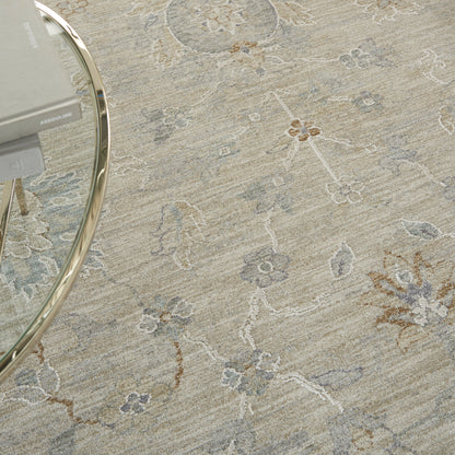 Nourison Home Infinite  Light Grey  Traditional