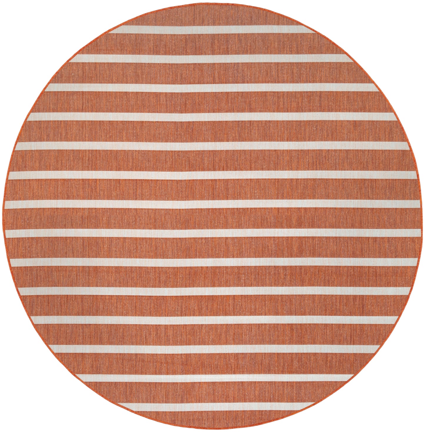 Nourison Home Positano POS03 Terracotta Ivory Contemporary Power-loomed Rug